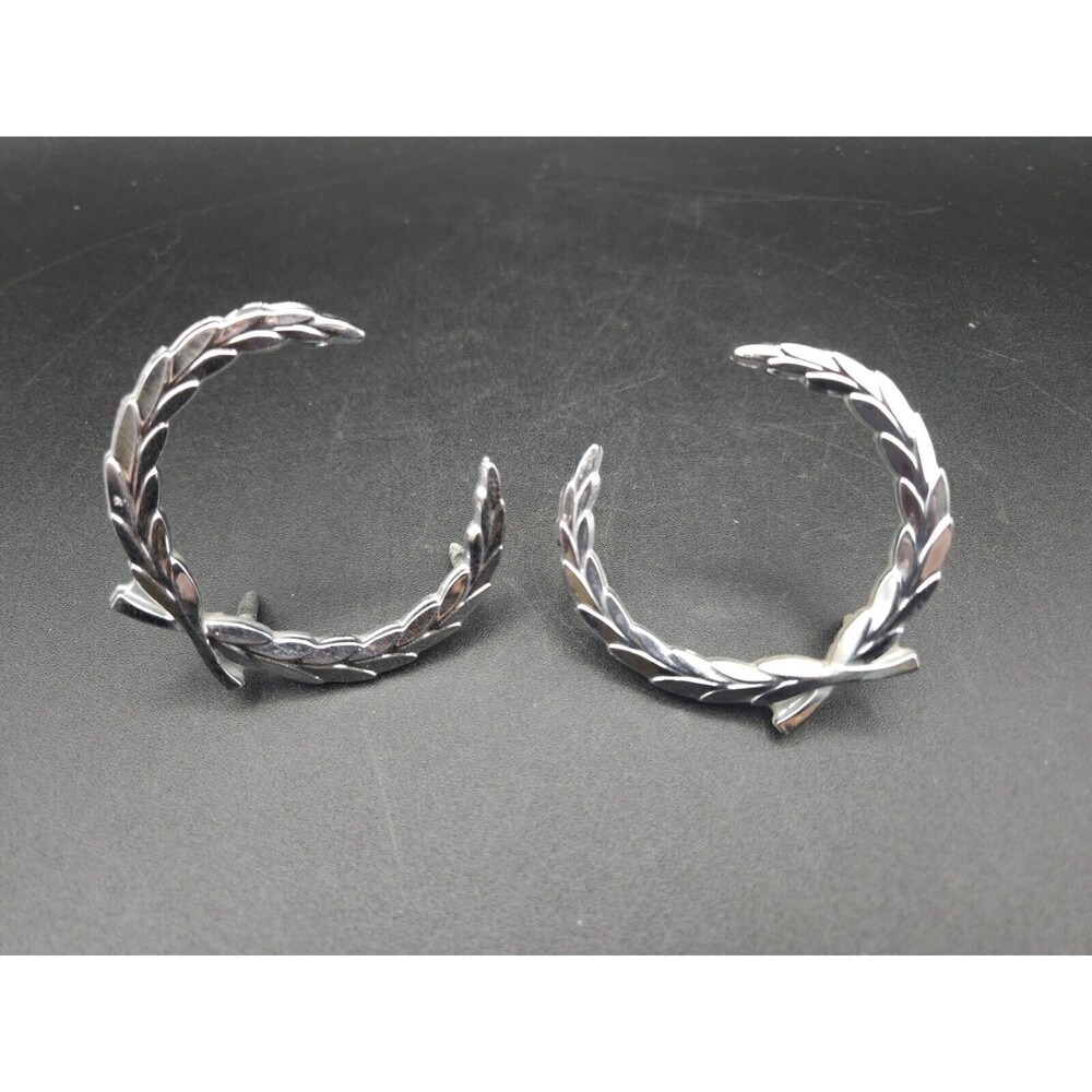 Cadillac Wreath Emblem Roof Post 7643400 Set Of 2 Fleetwood Brougham
